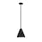 Z-Lite Eaton 1 Light Pendant, Matte Black 6011P12-MB - alternate 1